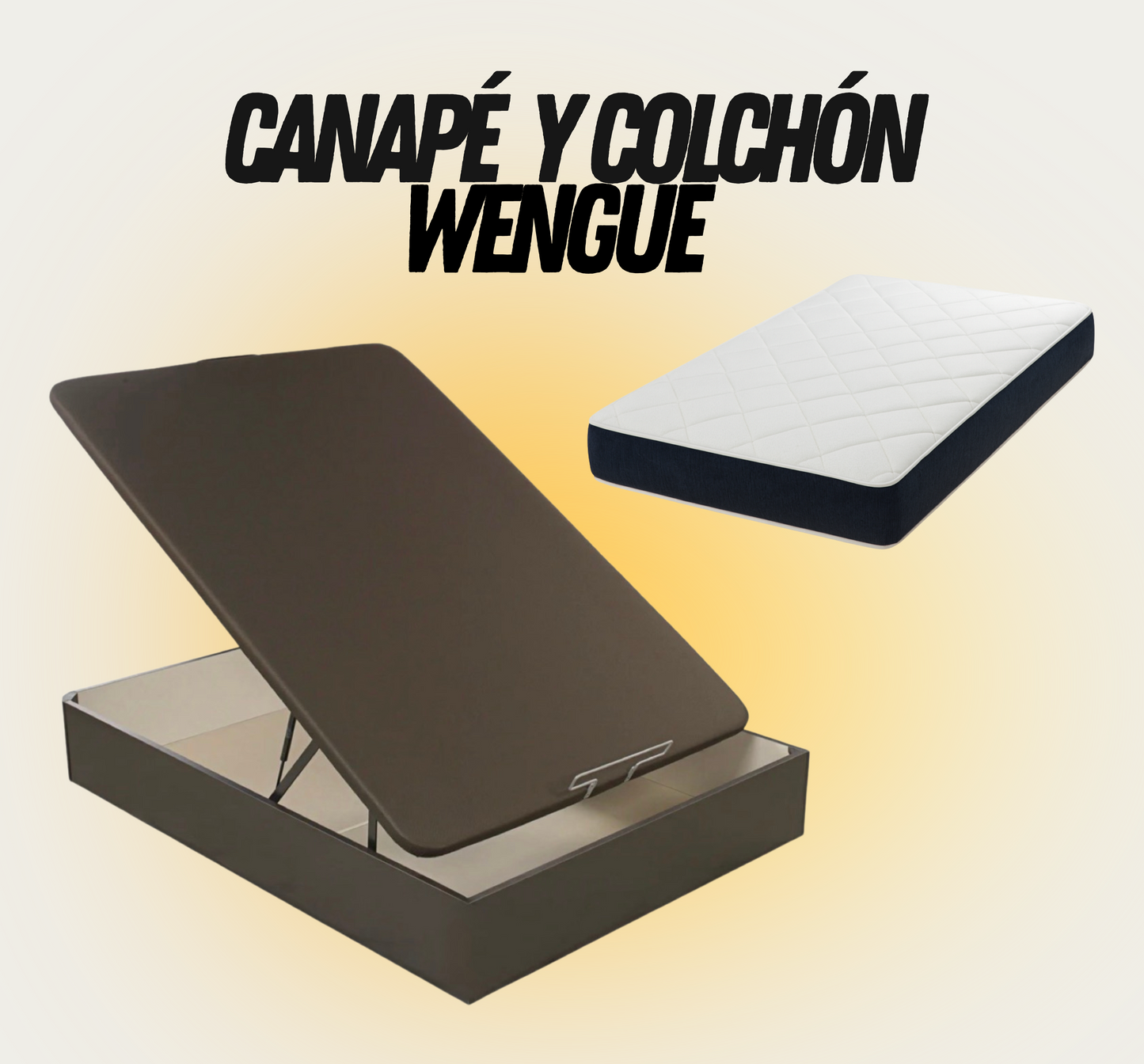PACK CAMA: canapé y colchón