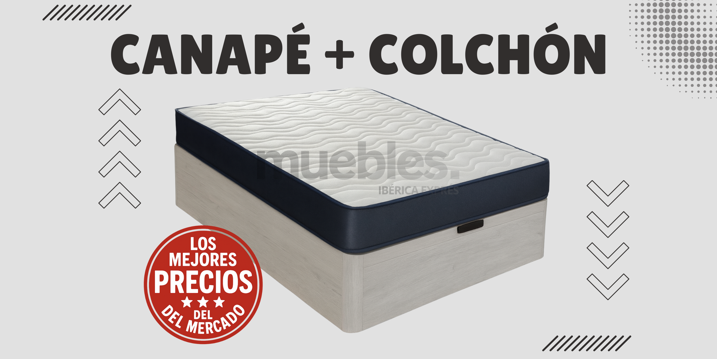 PACK CANAPÉ + COLCHÓN