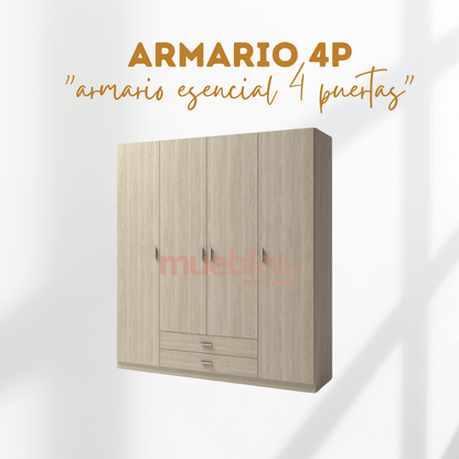 ARMARIO (4) CUATRO PUERTAS - MUEBLES IBÉRICA EXPRÉS