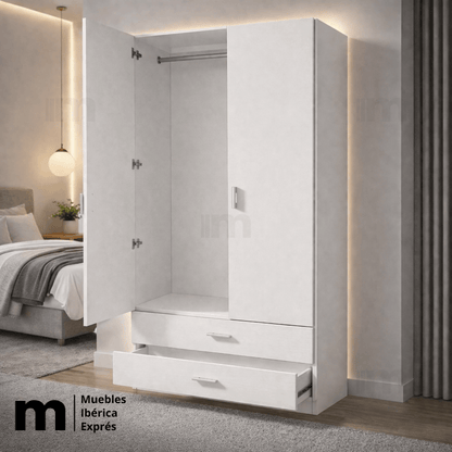 Armario de 2 puertas - MUEBLES IBÉRICA EXPRÉS
