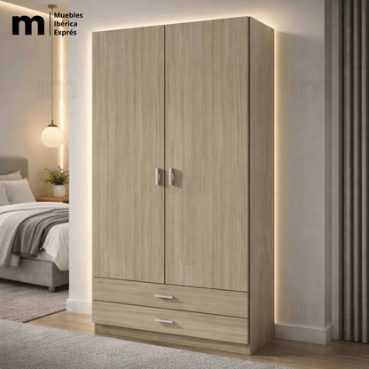 Armario de 2 puertas - MUEBLES IBÉRICA EXPRÉS