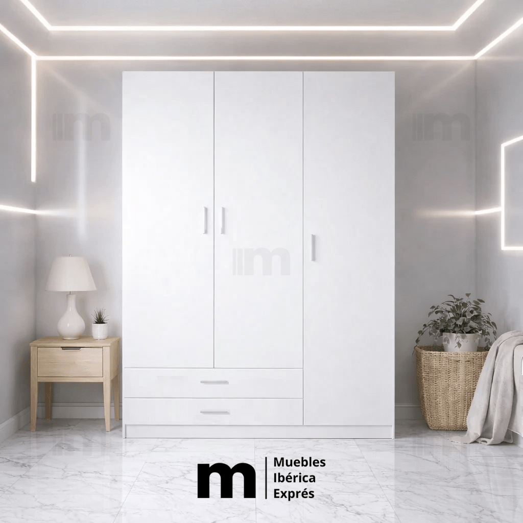 Armario de 3 puertas - MUEBLES IBÉRICA EXPRÉS