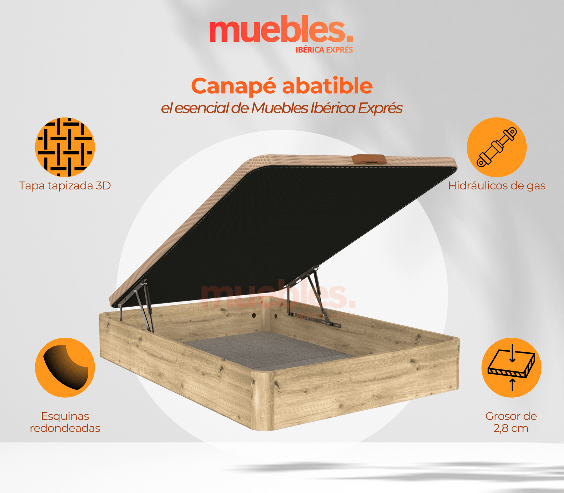 Canapé abatible - MUEBLES IBÉRICA EXPRÉS