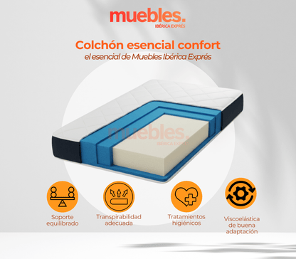 Colchón esencial confort - MUEBLES IBÉRICA EXPRÉS