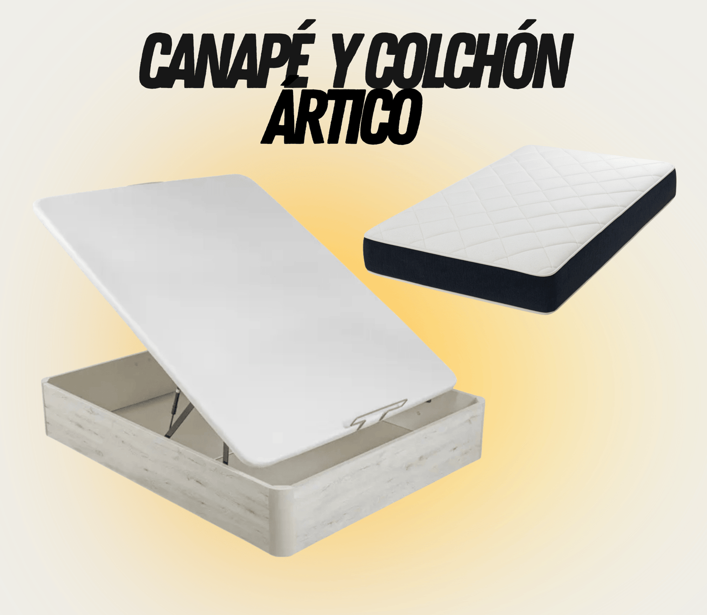 PACK CAMA: canapé y colchón - MUEBLES IBÉRICA EXPRÉS
