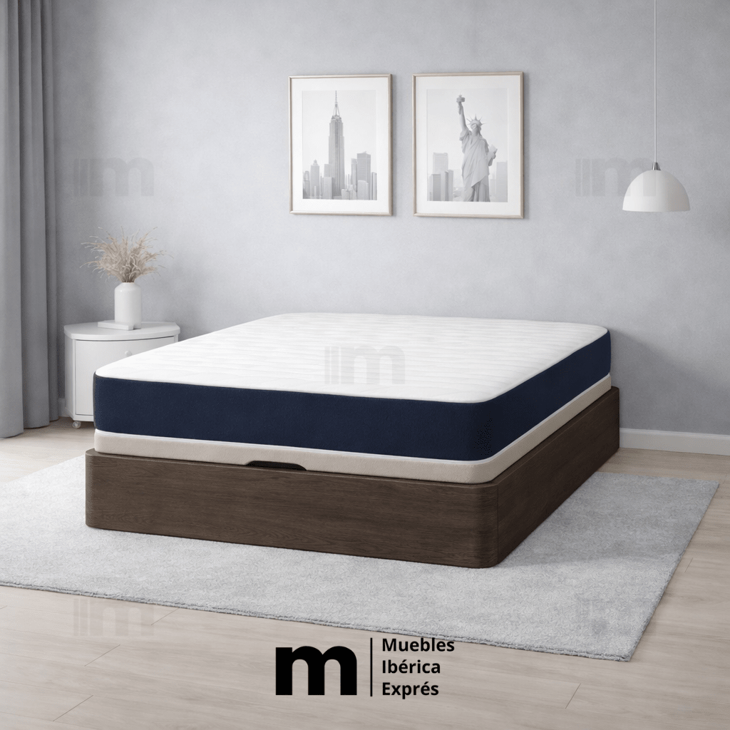 Pack canapé y colchón visco esencial 25 cm - MUEBLES IBÉRICA EXPRÉS