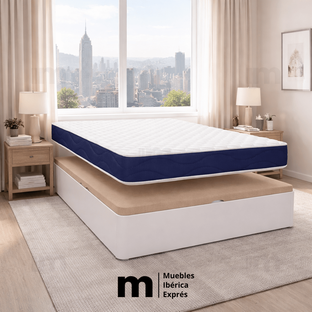Pack canapé y colchón visco esencial 25 cm - MUEBLES IBÉRICA EXPRÉS