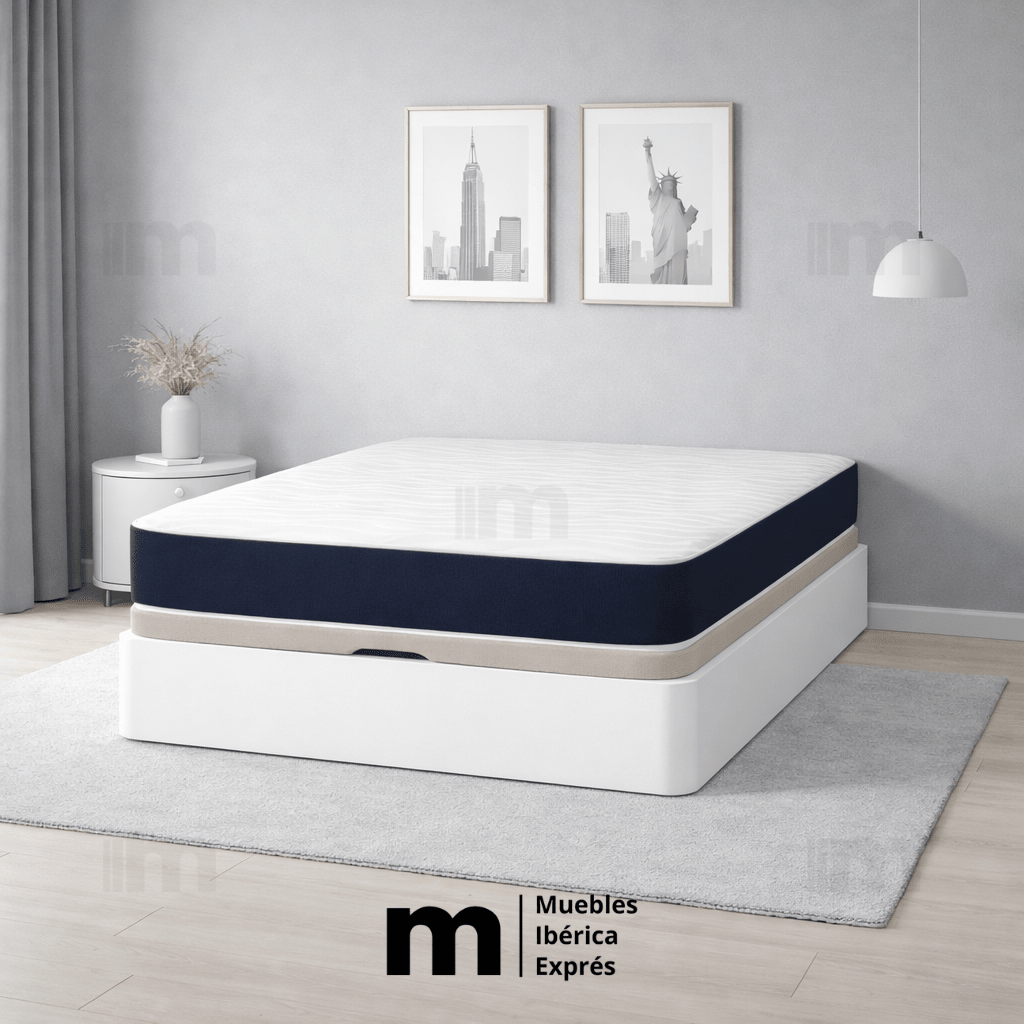 Pack canapé y colchón visco esencial 25 cm - MUEBLES IBÉRICA EXPRÉS