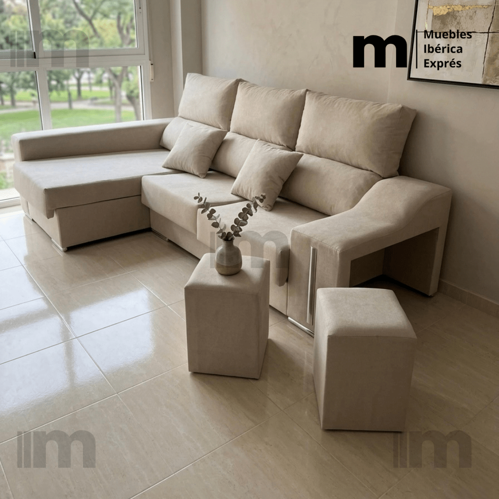 Sofá Chaiselongue Ibérica - MUEBLES IBÉRICA EXPRÉS