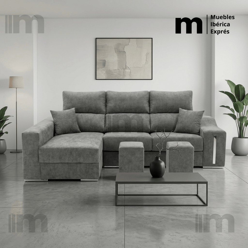 Sofá Chaiselongue Ibérica - MUEBLES IBÉRICA EXPRÉS