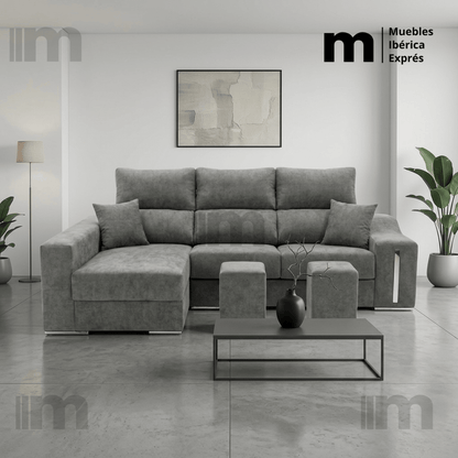 Sofá Chaiselongue Ibérica - MUEBLES IBÉRICA EXPRÉS