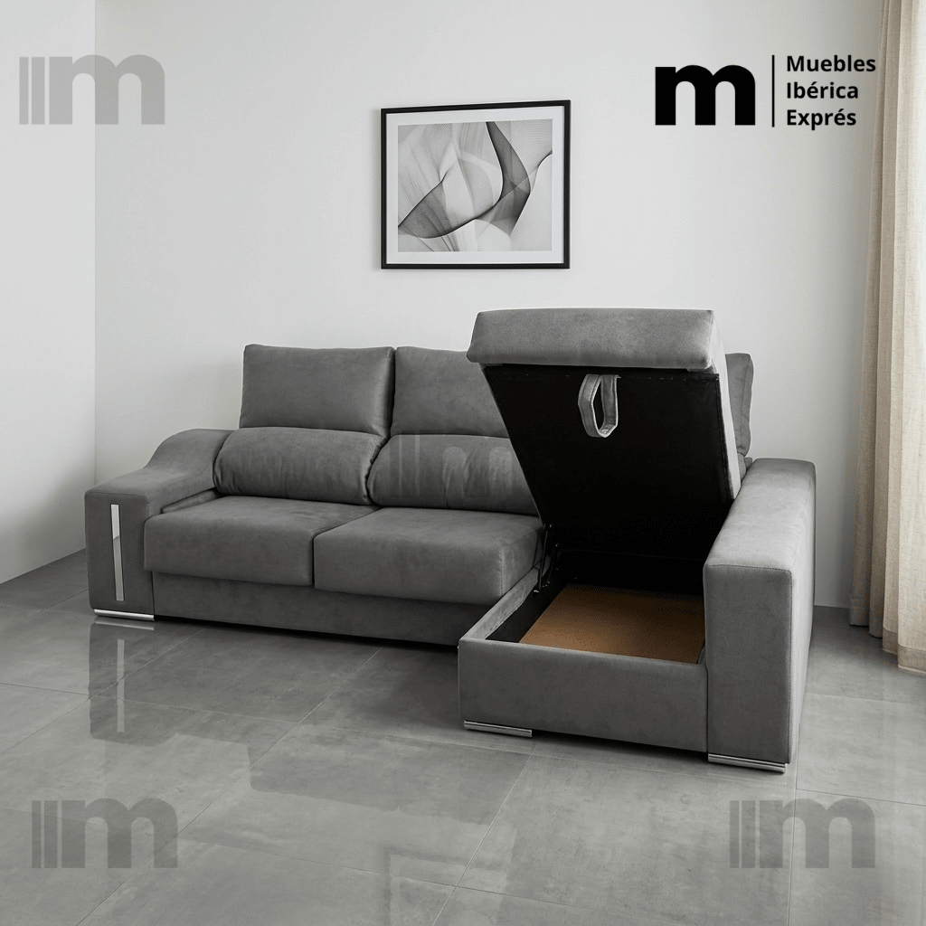 Sofá Chaiselongue Ibérica - MUEBLES IBÉRICA EXPRÉS