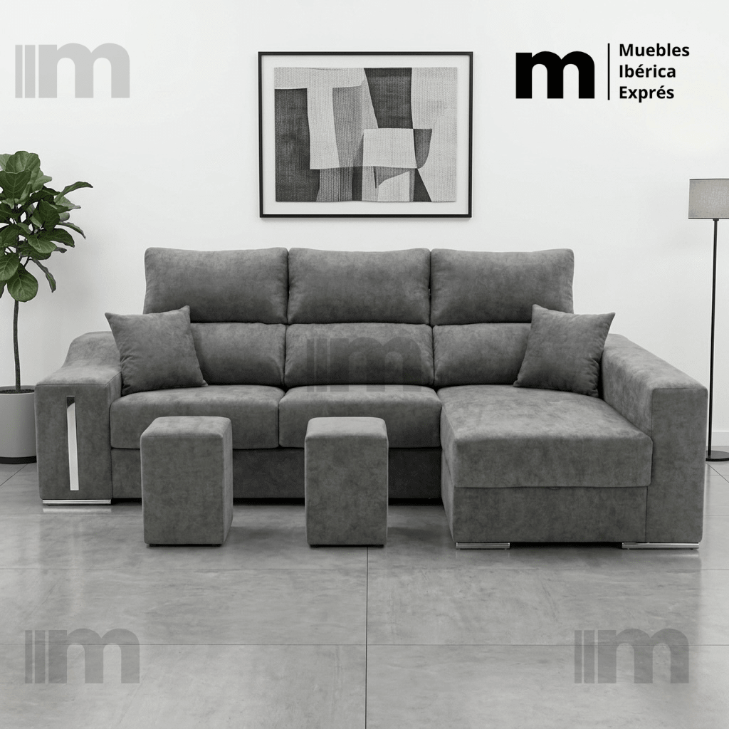 Sofá Chaiselongue Ibérica - MUEBLES IBÉRICA EXPRÉS